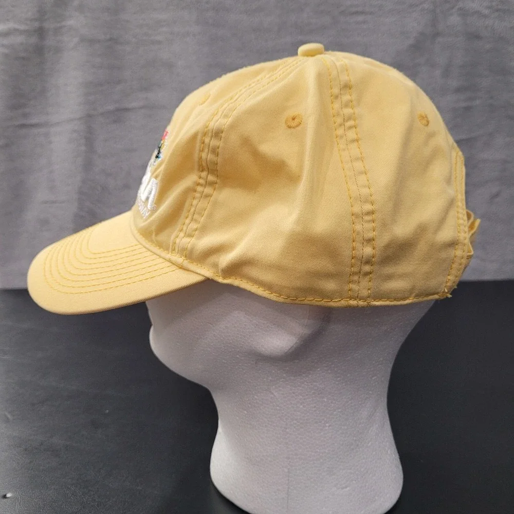 Daytona‎ International Speedway NASCAR Racing Hat Yellow Adjustable Cap OS